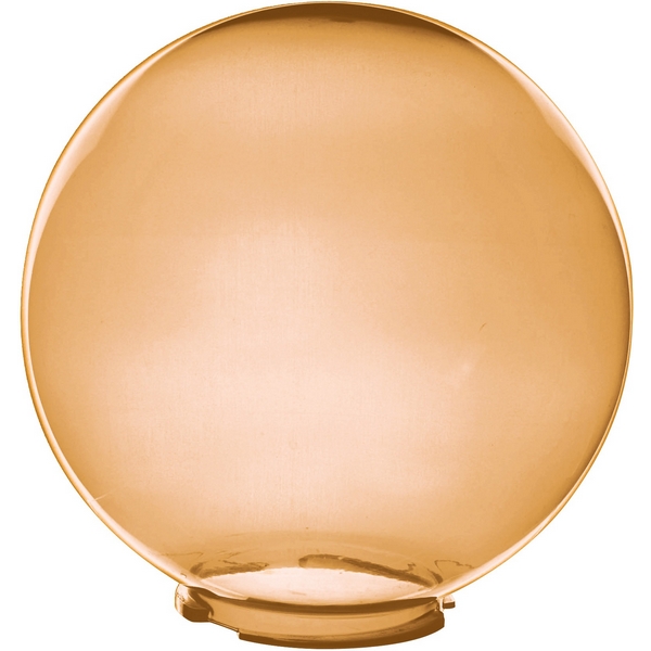 Изображение товара Плафон для садово-парковых светильников Uniel UFP-R250B BRONZE 25 см IP44