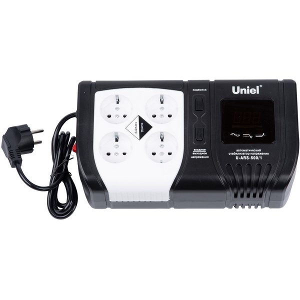 

Стабилизатор напряжения 500 ВА Uniel Standard Exper U-ARS-500/1, Standard Exper U-ARS-500/1