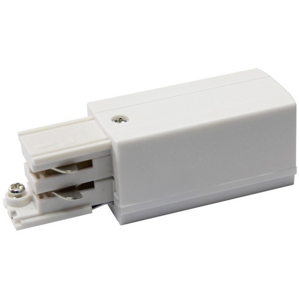 

Ввод питания для шинопровода левый Uniel UBX-A02 WHITE 1 POLYBAG, UBX-A02 WHITE 1 POLYBAG