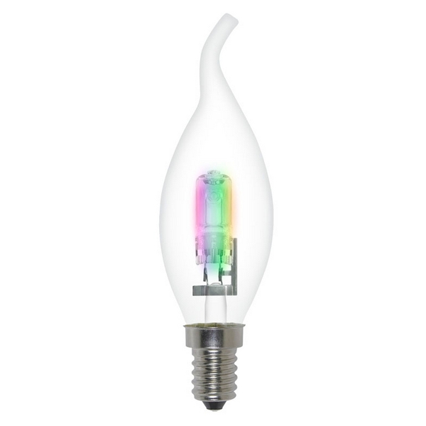 

Лампочка галогеновая HCL-42/RB/E14 Uniel flame, HCL-42/RB/E14 flame