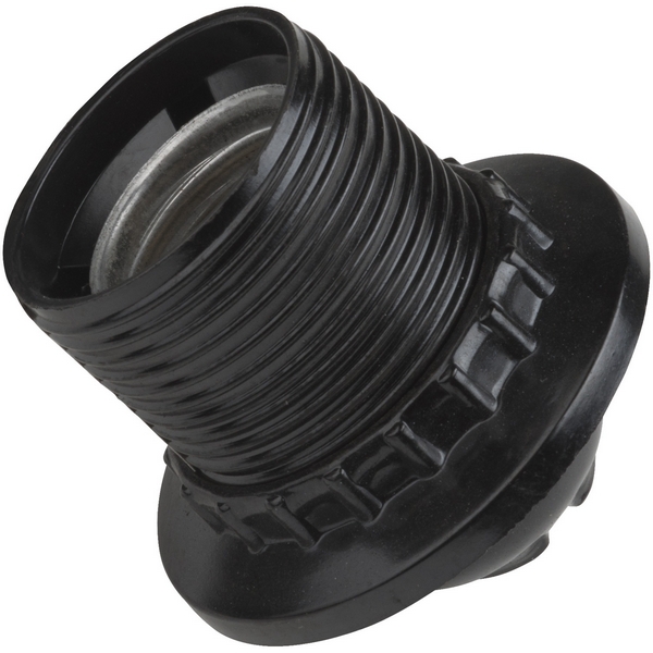 

Патрон подвесной с кольцом, карболитовый, цоколь Е27 Uniel ULH-03-E27R-Bakelite, ULH-03-E27R-Bakelite