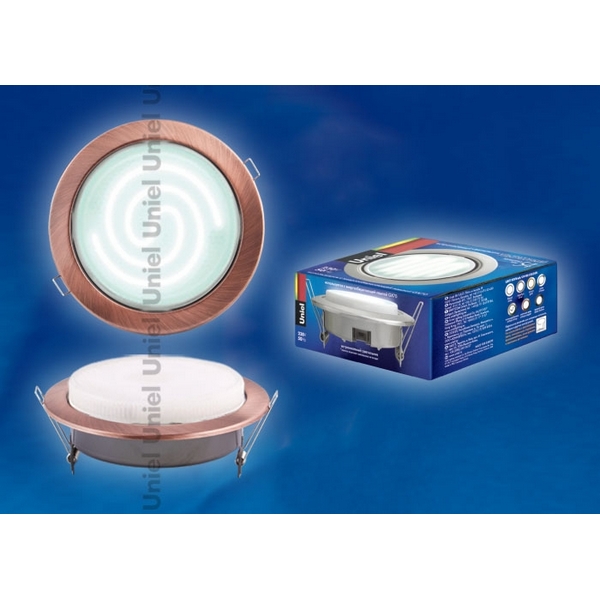 

Встраиваемый светильник круглый GX70/H5 Uniel ANTIQUE COPPER, Медный, GX70/H5 ANTIQUE COPPER
