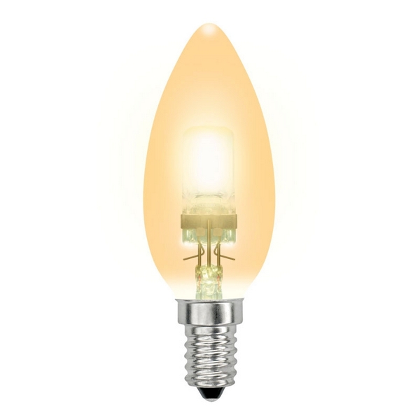 

Лампочка галогеновая HCL-28/CL/E14 candle gold (Uniel), HCL-28/CL/E14 candle gold