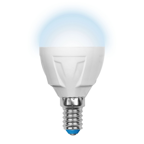 

Лампочка светодиодная LED-G45-7W/NW/E14/FR PLP01WH картон Uniel, LED-G45-7W/NW/E14/FR PLP01WH картон