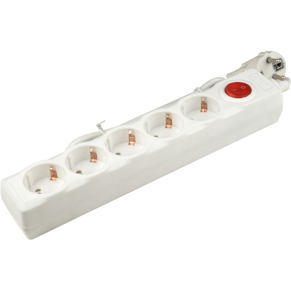 

Cетевой фильтр 1,5м (Пвс 3*0,75), 5 гнезд, с/з. 10А. защита от перенапряжения, короткого замыкания Uniel Universal S-GSU5-1,5 WHITE, Белый, Universal S-GSU5-1,5 WHITE