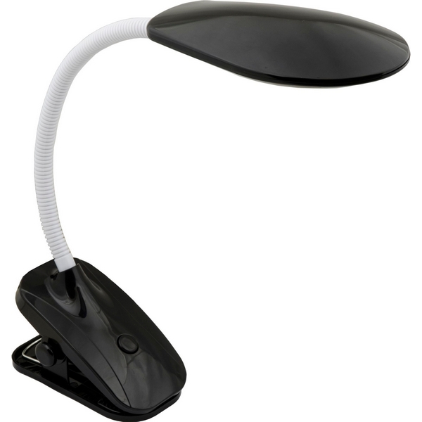 

Настольная лампа для школьников светодиодная на прищепке TLD-546 Black/LED/350Lm/4500K Uniel, Черно-белый, TLD-546 Black/LED/350Lm/4500K