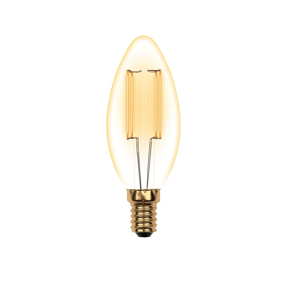 

Лампочка светодиодная LED-C35-5W/GOLDEN/E14 GLV21GO Uniel, LED-C35-5W/GOLDEN/E14 GLV21GO