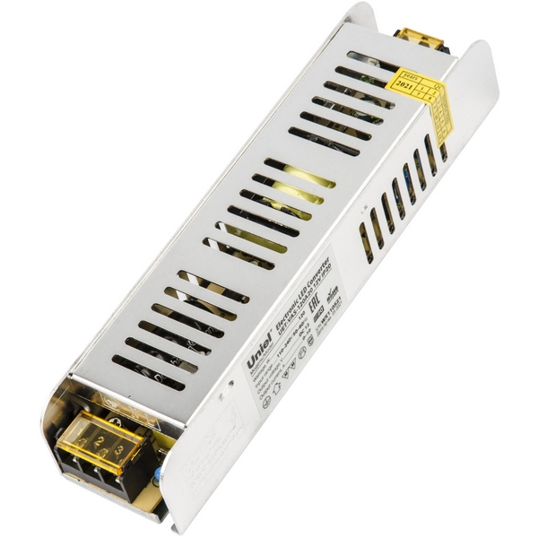 Изображение товара Блок питания 120Вт Uniel UET-VAS-120A20 12V IP20 для систем видеонаблюдения