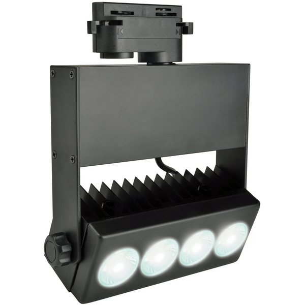 

Трековый светильник трехфазный 220V светодиодный ULB-S41R-35W/NW Uniel BLACK, Черный, ULB-S41R-35W/NW BLACK