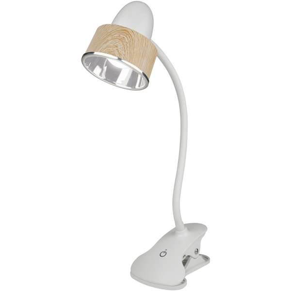 

Настольная лампа светодиодная на прищепке TLD-557 Brown/LED/350Lm/5500K/Dimmer Uniel, Белый, TLD-557 Brown/LED/350Lm/5500K/Dimmer