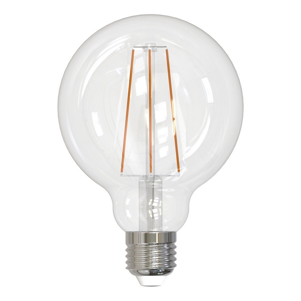 

Лампочка светодиодная LED-G95-10W/3000K/E27/CL PLS02WH картон Uniel, LED-G95-10W/3000K/E27/CL PLS02WH картон