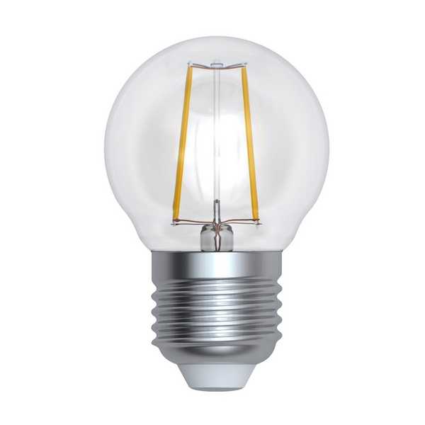 

Лампочка светодиодная LED-G45-9W/4000K/E27/CL PLS02WH картон Uniel, LED-G45-9W/4000K/E27/CL PLS02WH картон