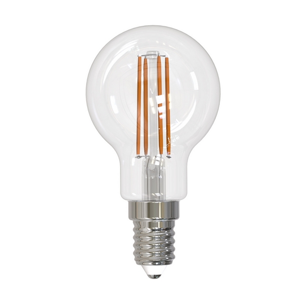 

Лампочка светодиодная LED-G45-11W/3000K/E14/CL PLS02WH картон Uniel, LED-G45-11W/3000K/E14/CL PLS02WH картон