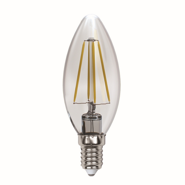 

Лампочка светодиодная LED-C35-13W/4000K/E14/CL PLS02WH картон Uniel, LED-C35-13W/4000K/E14/CL PLS02WH картон