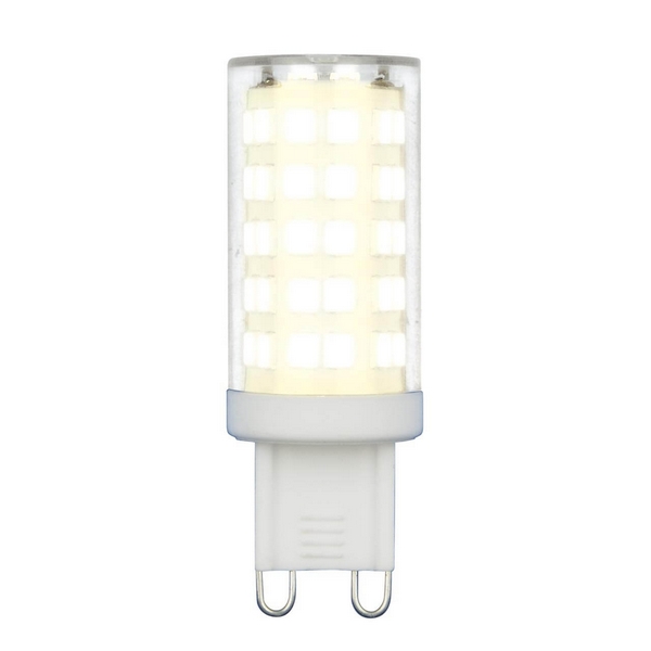 

Лампочка светодиодная LED-JCD-9W/4000K/G9/CL GLZ09TR картон Uniel, LED-JCD-9W/4000K/G9/CL GLZ09TR картон