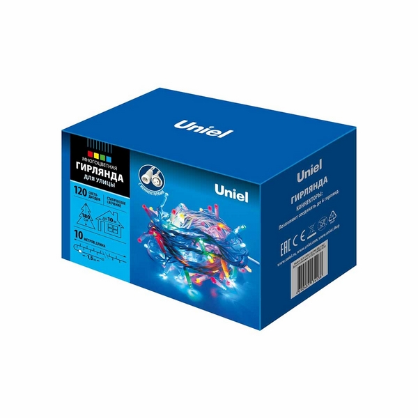

Гирлянда светодиодная ULD-S1000-120/SWK IP67 Uniel MULTI, ULD-S1000-120/SWK MULTI IP67