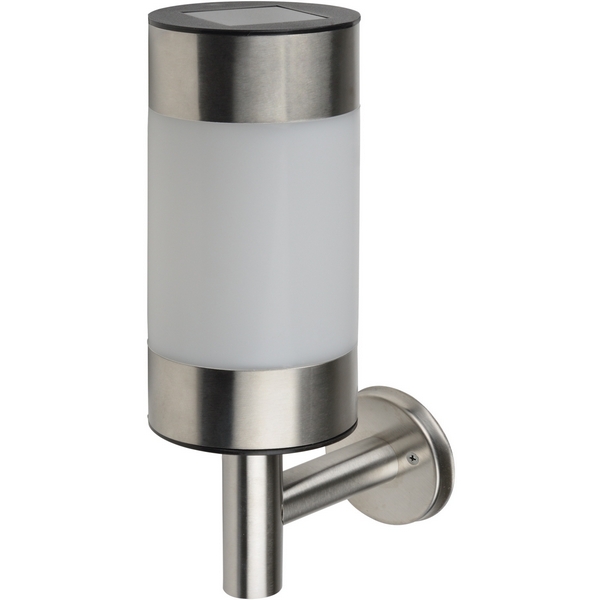 

Светильник настенный на солнечной батарее, 1 светодиод 1*АА Ni-Mh аккумулятор в/к. IP44 Uniel USL-F-153/MM220 SYDNEY, Серебро, USL-F-153/MM220 SYDNEY