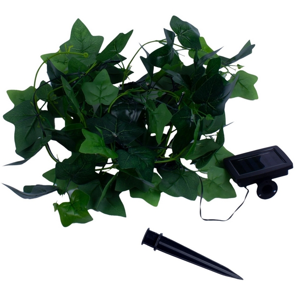 

Садовая гирлянда на солнечной батарее «Плющ». 20 светодиодов, 1*АА Ni-Mh аккумулятор в/к. IP44 Uniel USL-S-135/PT2000 IVY, USL-S-135/PT2000 IVY