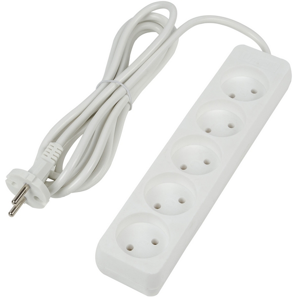 

Удлинитель шнур 3м., 5 гнезд, 10A, б/з. белый Uniel Ultra S-CU5-3 WHITE, Ultra S-CU5-3 WHITE