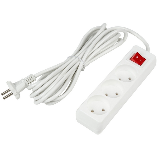 

Удлинитель шнур 5м., 3 гнезда, 10A, б/з. белый Uniel Ultra S-CU3-5B WHITE, Ultra S-CU3-5B WHITE
