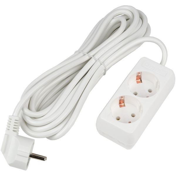 

Удлинитель шнур 5м., 2 гнезда, 16A, с/з. белый Uniel Ultra S-GCU2-5 WHITE, Ultra S-GCU2-5 WHITE