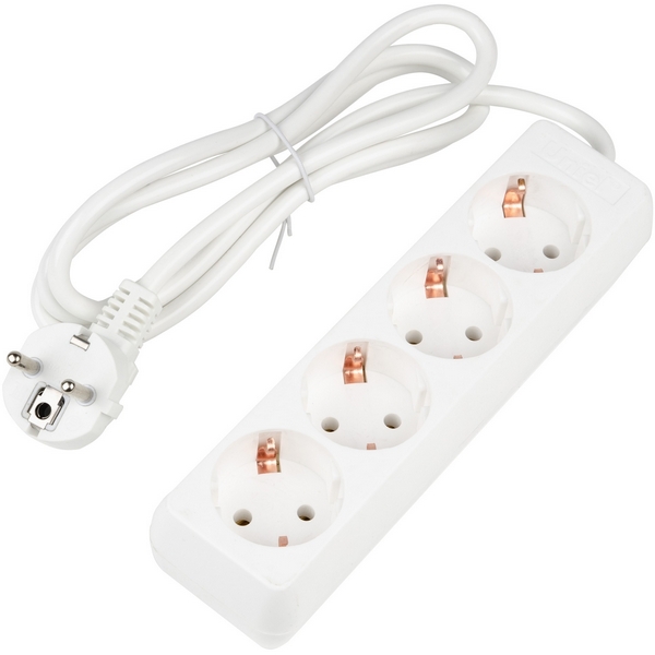 

Удлинитель шнур 1,5м., 4 гнезда, 16A, с/з. белый Uniel Ultra S-GCU4-1,5 WHITE, Ultra S-GCU4-1,5 WHITE