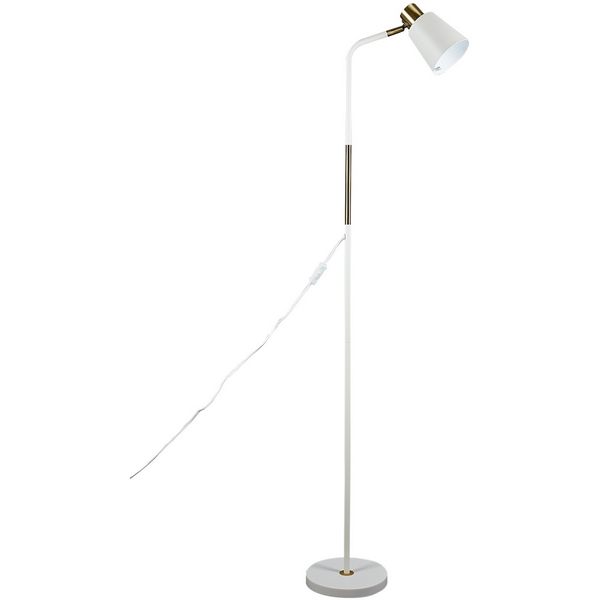 

Торшер под лампу Е27, 40W, с регулировкой наклона, белый Uniel UML-T700 E27 WHITE, UML-T700 E27 WHITE