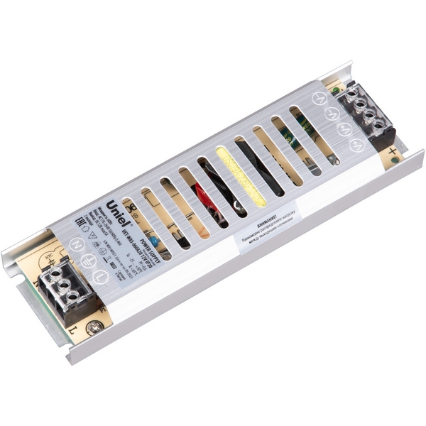 

Блок питания ультратонкий 60Вт Uniel UET-WAS-060A20 12V IP20, UET-WAS-060A20 12V IP20