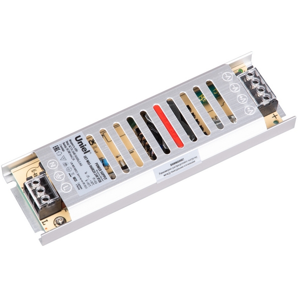 

Блок питания ультратонкий 60Вт Uniel UET-WAS-060B20 24V IP20, UET-WAS-060B20 24V IP20