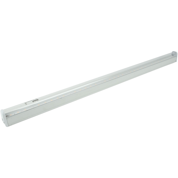 Светильник для растений светодиодный линейный 560мм, выкл. на корпусе, cпектр с дальним красным для фотосинтеза Uniel ULI-P32-18W/SPLX IP40 WHITE
