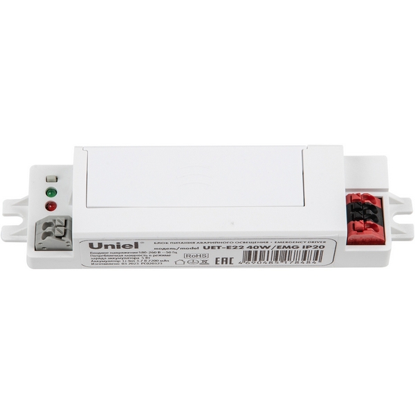 

Блок аварийного питания для светодиодных панелей Premium+ Uniel Premium+ UET-E22 40W/EMG IP20, Premium+ UET-E22 40W/EMG IP20