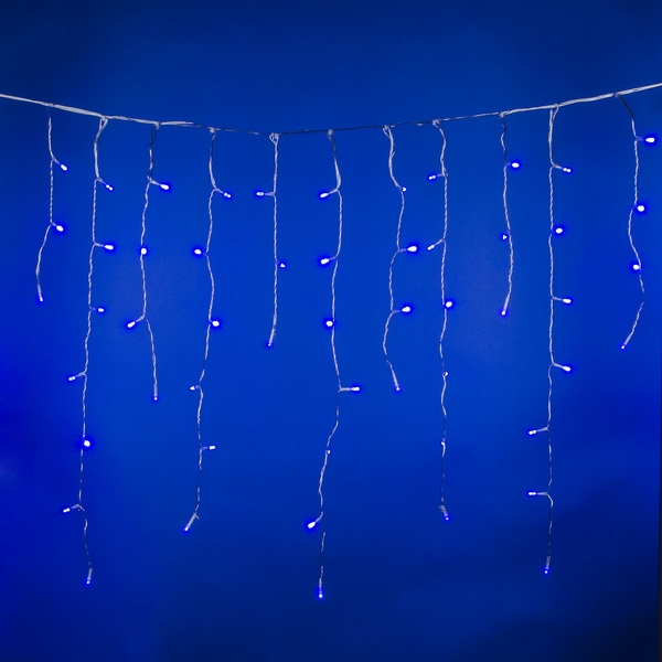 

Бахрома светодиодная с эффектом мерцания, 12м. соединяемая, 195 светодиодов, синий свет Uniel ULD-B12006-195/TTK BLUE IP44, ULD-B12006-195/TTK BLUE IP44