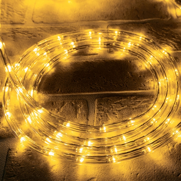 

Гирлянда пластиковая светодиодная Дюралайт, 15м, коннектор в/к. желтый свет Uniel ULD-D50 15M/С08 IP44 YELLOW, ULD-D50 15M/С08 IP44 YELLOW