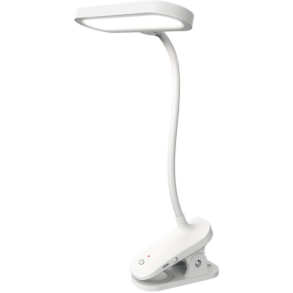 

Настольная лампа на прищепке Uniel ULM ULM-D602 10W/3000-6000K/DIM WHITE, Белый, ULM ULM-D602 10W/3000-6000K/DIM WHITE