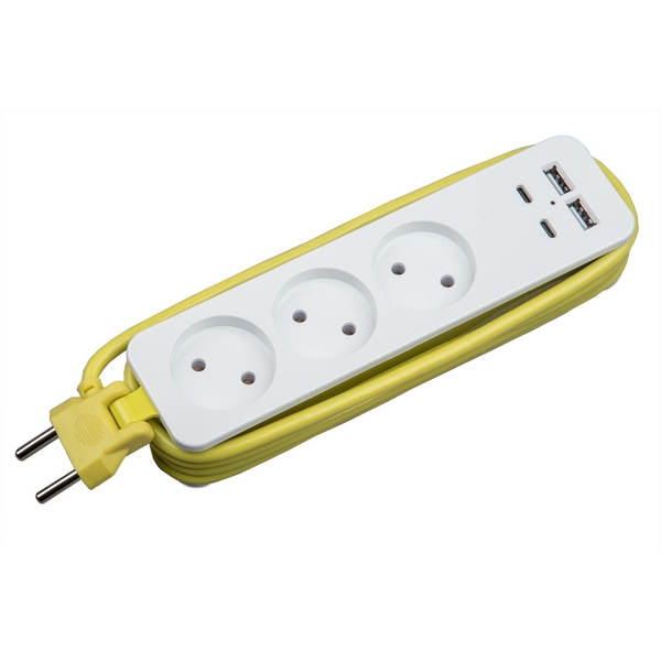

Удлинитель шнур 1,8м., 3 гнездa, 10A, б/з, 2USB+2TYPE C(3,1A). белый с салатовым Uniel Travel S-CT3-1,8UC WHITE/GREEN, Белый;зеленый, Travel S-CT3-1,8UC WHITE/GREEN