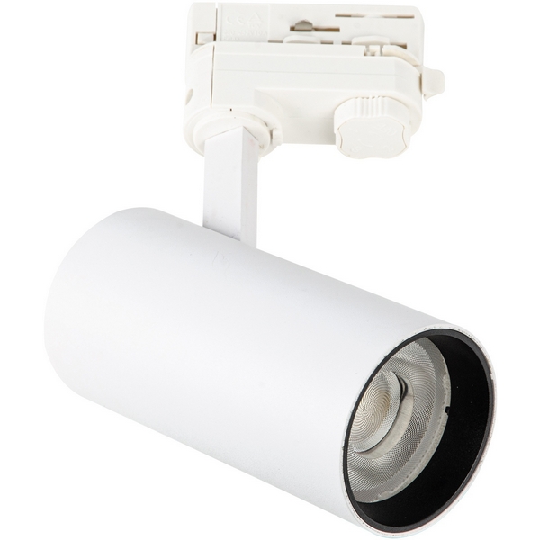 

Трековый светильник трехфазный 30W 220V 4000К белый Uniel ULB-T55-30W/4000K WHITE, ULB-T55-30W/4000K WHITE