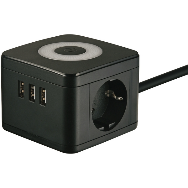 

Удлинитель с/з, шнур 1,5м, 2 гнезда, 3 USB, 16А. черный Uniel Standard S-GCD2-1,5SBU BLACK, Standard S-GCD2-1,5SBU BLACK