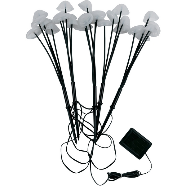 

Садовый светильник на солнечной батарее «Волшебные грибы», в комплекте из 25 штук. 25 светодиодов, 1*АA Ni-Mh аккумулятор в/к. IP44. Uniel USL-S-832/PM030 FAIRY MUSHROOMS SET25, Белый, USL-S-832/PM030 FAIRY MUSHROOMS SET25