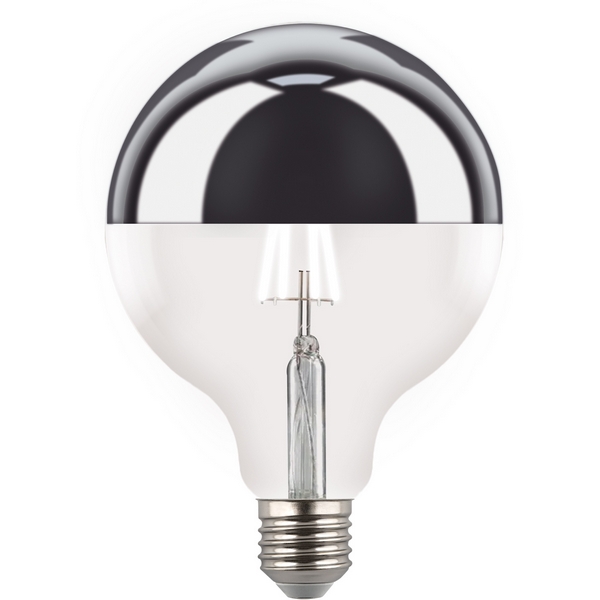 

Лампа светодиодная, форма "шар", прозрачная колба с зеркальным отражателем, белый свет 4000K Uniel SKY LED-G125-4W/4000K/E27/CL MIRROR/CHROME PLS02WH, Sky LED-G125-4W/4000K/E27/CL MIRROR/CHROME PLS02WH