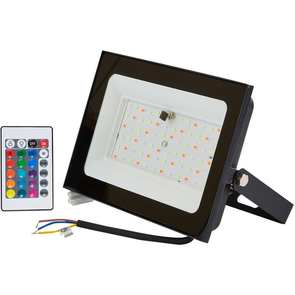 

Прожектор уличный светодиодный мультиколор с ПДУ черный Uniel ULF-F60-50W/RGB IP65 200-240В BLACK N1, ULF-F60-50W/RGB IP65 200-240В BLACK N1