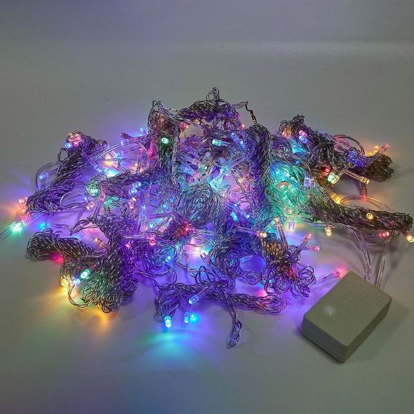 

Гирлянда пластиковая занавес светодиодный, 3х3м. 192 светодиода, разноцветный свет Uniel ULD-C3030-192/DTA MULTI IP20, ULD-C3030-192/DTA MULTI IP20