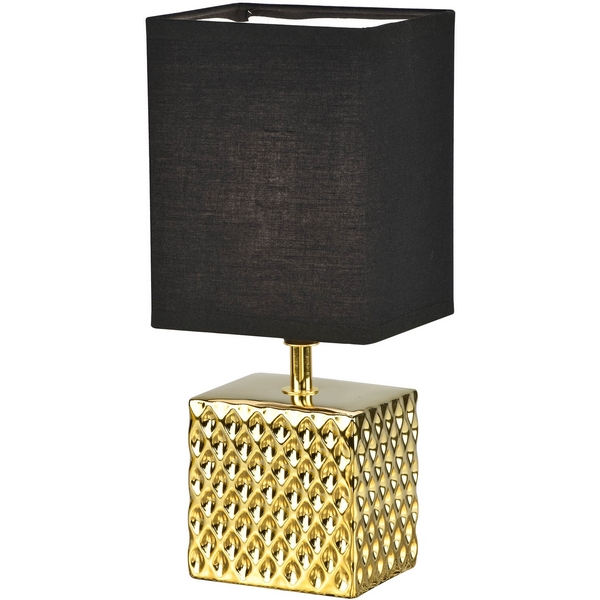 

Настольная лампа Uniel UML-B306 E14 GOLD/BLACK, Черный, UML-B306 E14 GOLD/BLACK