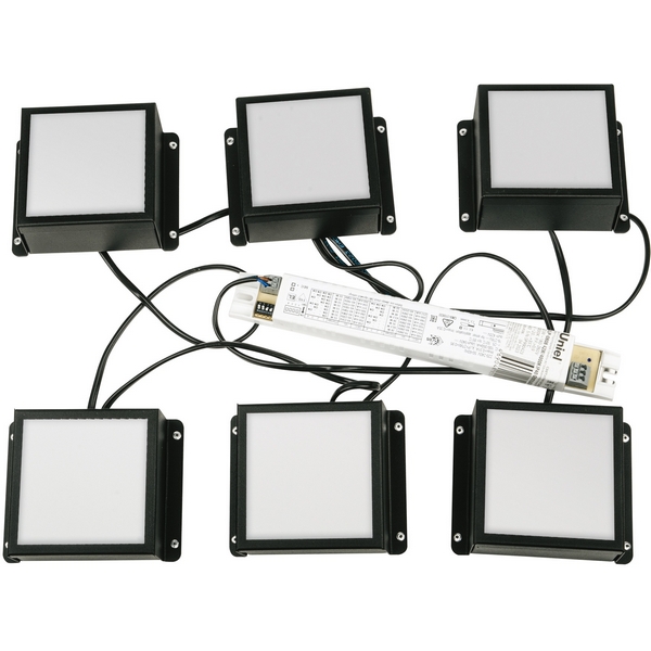 

Светильник светодиодный потолочный встраиваемый, комплект из 6 штук. 4000K, для ячеек 86x86мм, в комплекте с и/п. Uniel Grilyato Mini ULP-0808 42W/4000К IP40 GRILYATO OPAL BLACK KIT06, Черный, Grilyato Mini ULP-0808 42W/4000К IP40 GRILYATO OPAL BLACK KIT0