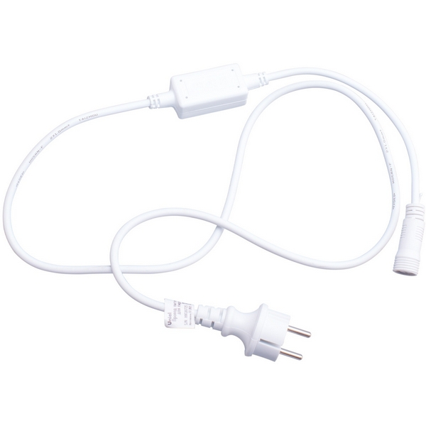 Изображение товара Провод питания для гирлянд Uniel IP67 1,5м белый