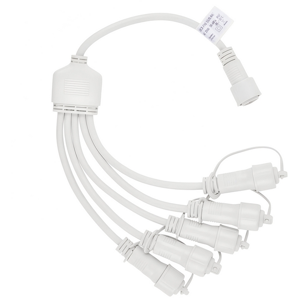 

Провод-разветвитель для гирлянд серии F90PRO 0,4м. 5 выходов статика/мерцание IP67 белый UCX-F90 S5/0.4M/WH Uniel, F90PRO UCX-F90 S5/0.4M/WH