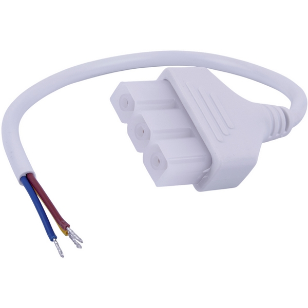 Изображение товара Провод питания UCX-N10 30CM WHITE Uniel