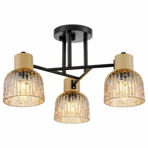 

Потолочная люстра на штанге Velante 213-027-03, Янтарный, 213-027-03