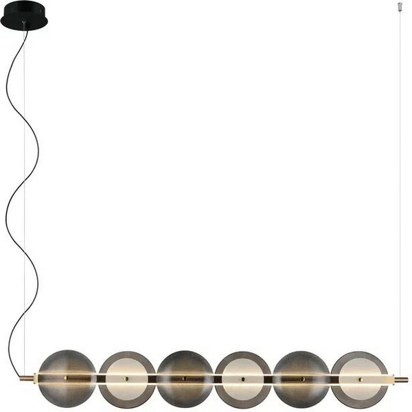 

Подвесной светильник LED Velante 220-043-06, Дымчатый, 220-043-06