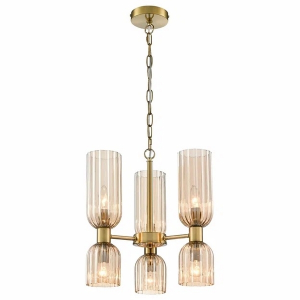 

Подвесная люстра Velante 281-423-06, Янтарный, 281-423-06