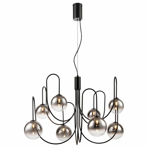 Изображение товара Подвесная люстра Velante 287-023-08 с регулировкой по высоте для гостиной кухни и спальни